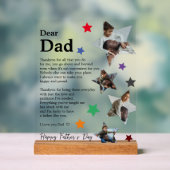 Message émouvant de la fête des pères de la part d (Neutre)