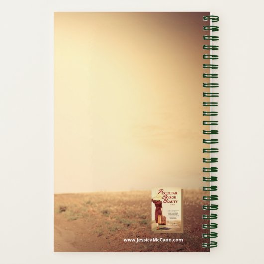 Message inspirant, journal d'écriture (Verso)