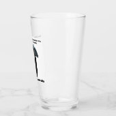 Message inspirant sur un verre transparent (Gauche)