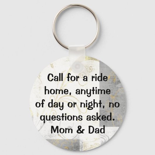 Message Key-keten Sleutelhanger (Voorkant)