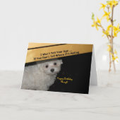 Message maltais Carte d'anniversaire (Fleur jaune)