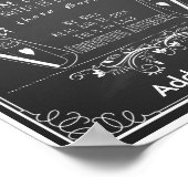 Message mariage de tableau de bord dans une impres (Coin)