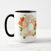 Message mug à la crème BINDI MINGSIE sur le dos (Gauche)