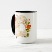 Message mug à la crème BINDI MINGSIE sur le dos (Devant gauche)
