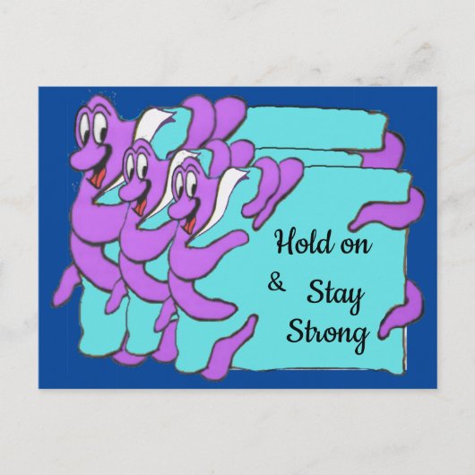 Message Octopus Cartoon Cust. Carte postale texte (Devant)