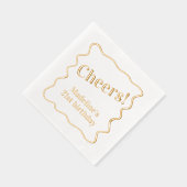 Message personnalisable "Cheers" partie frontière  (Droite)