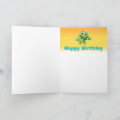 Message personnalisable de carte d'anniversaire de (Intérieur)