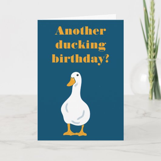 Message personnalisé amusant Carte d'anniversaire  (Devant)