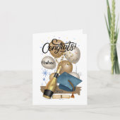 Message personnel de fin d'études (Devant)