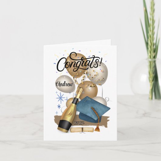 Message personnel de fin d'études (Devant)