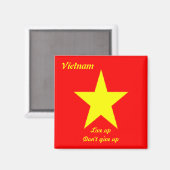 Message positif pour le Vietnam magnets (Recto/Verso)