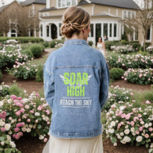 Message positif Soar High Women's Denim Jacket