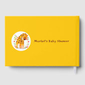 Message pour maman et bébé girafe (Verso)