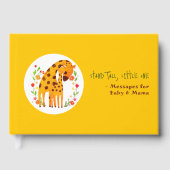 Message pour maman et bébé girafe (Recto)