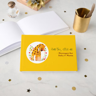 Message pour maman et bébé girafe