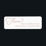 Message simple COULEUR MODIFIABLE Étiquette de vac<br><div class="desc">Ajoutez une touche finale à vos mails de vacances avec nos étiquettes de adresse de vacances chic et moderne. Des cartes de fin de année de jumelage,  des étiquettes-cadeaux de vacances et d'autres sont disponibles sur berryberrysweet.com</div>