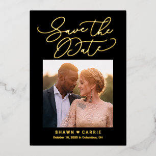 Message simple VRAI FOIL Enregistrer la carte de d