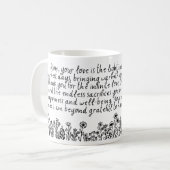 Message spécial pour maman, Mug de gratitude (Devant gauche)