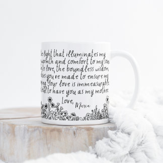 Message spécial pour maman, Mug de gratitude