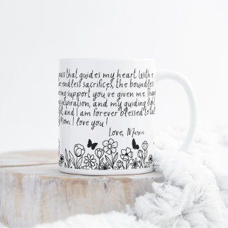 Message spécial pour maman, Mug de gratitude