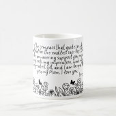 Message spécial pour maman, Mug de gratitude (Centre)