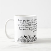 Message spécial pour maman, Mug de gratitude (Gauche)