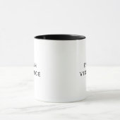 Message Tasse à café Stopper la violence armée (Centre)