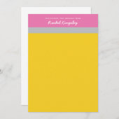 Message texte du Carte pour notes de la vieille éc (Devant / Derrière)