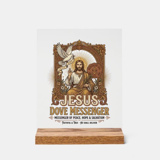 Messager Jésus Colombe Messager Jésus Colombe Chré (Recto)