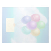 Messagerie aérienne - Bloc-notes de 11 po x 8,5 po (Devant)