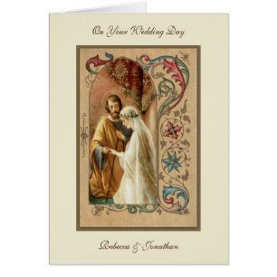 Messe de mariage catholique Offrande Élégante