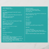 Messe nuptiale Mariage Feuille (Dos)