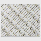 messenmakerskok afstuderen DIY kleur Cadeaupapier (Vlak)