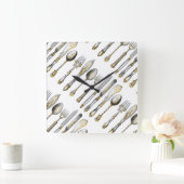 messenmakerswerk voor vorkdansen vierkante klok (Huis)