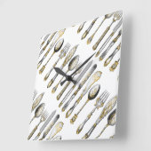 messenmakerswerk voor vorkdansen vierkante klok (Hoek)