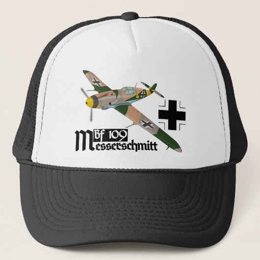 Messerschmitt Bf 109 Luftwaffe Trucker Pet (Voorkant)