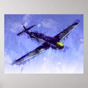Messerschmitt Bf. 109 Poster