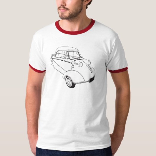 Messerschmitt KR200 Bubble Car T-shirt (Voorkant)
