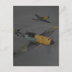 Messerschmitt ME109 Briefkaart