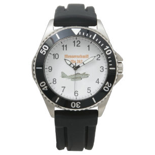 Messerschmitt Me 262 Duits WW2-vliegtuig Horloge