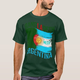 messi argentina fan bangladesh t-shirt