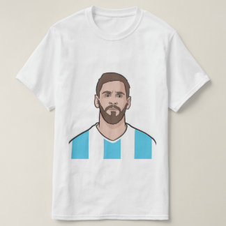 Messi en Argentijnse fans T-shirt