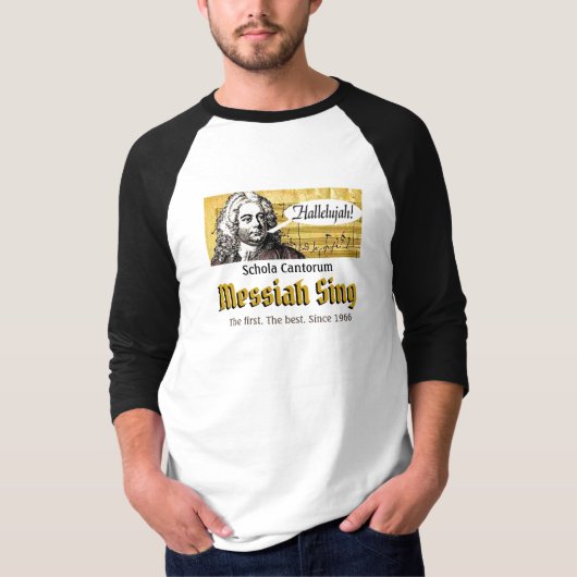 Messiah Sing Schola Cantorum sinds t-shirt 1966 (Voorkant)