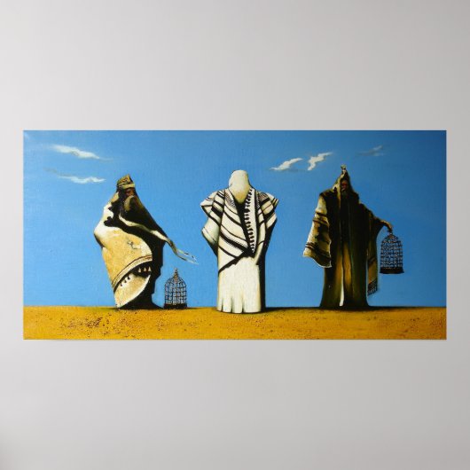 Messiah tussen Moses en Eliah Final Poster (Voorkant)