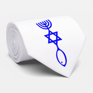 Messianic Jew Stropdas Christelijk Joodse Jood Yes