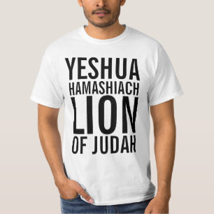 MESSIANIC JEWISH T-shirts t - shirts, LION OF JUDA