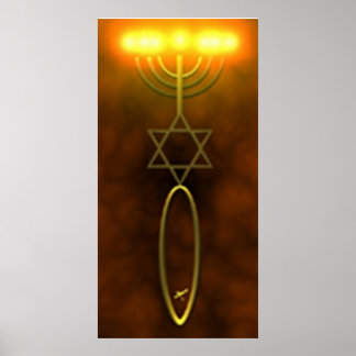 Messianic Seal Wall-Hanging Poster