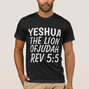 Messianische joodse, YESHUA T-shirts Christelijke