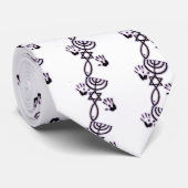 Messianische prints stropdas (Opgerold)