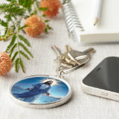 Messias Jezus Christus genade en sereniteit kunst Sleutelhanger (Zijkant)